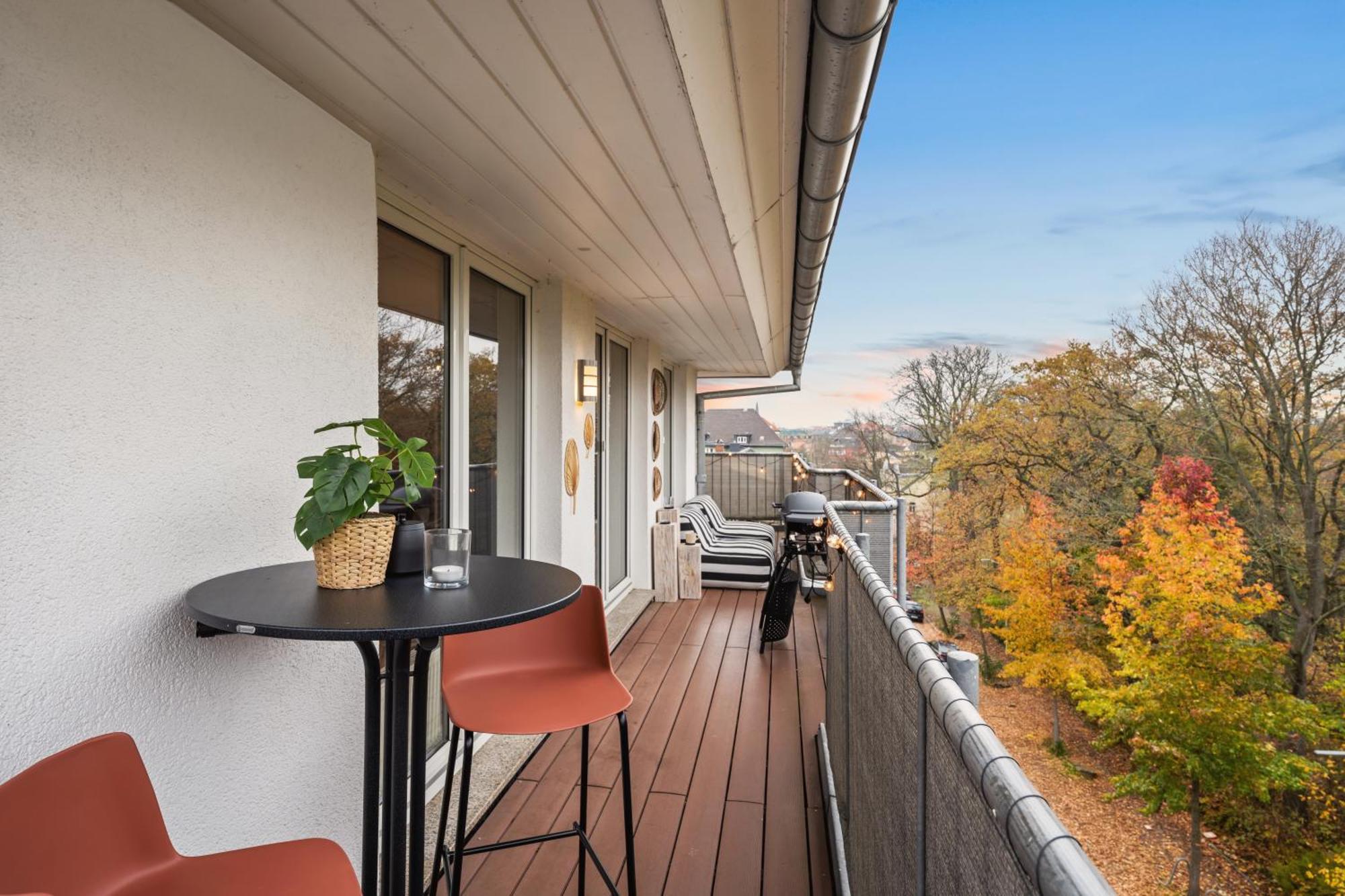 Edler Wohnraum Schwanenteich-Penthouse Mit Garage, Grill, Kaffeevollautomat, Klima, Lift & Terrasse Apartment Zwickau Exterior foto